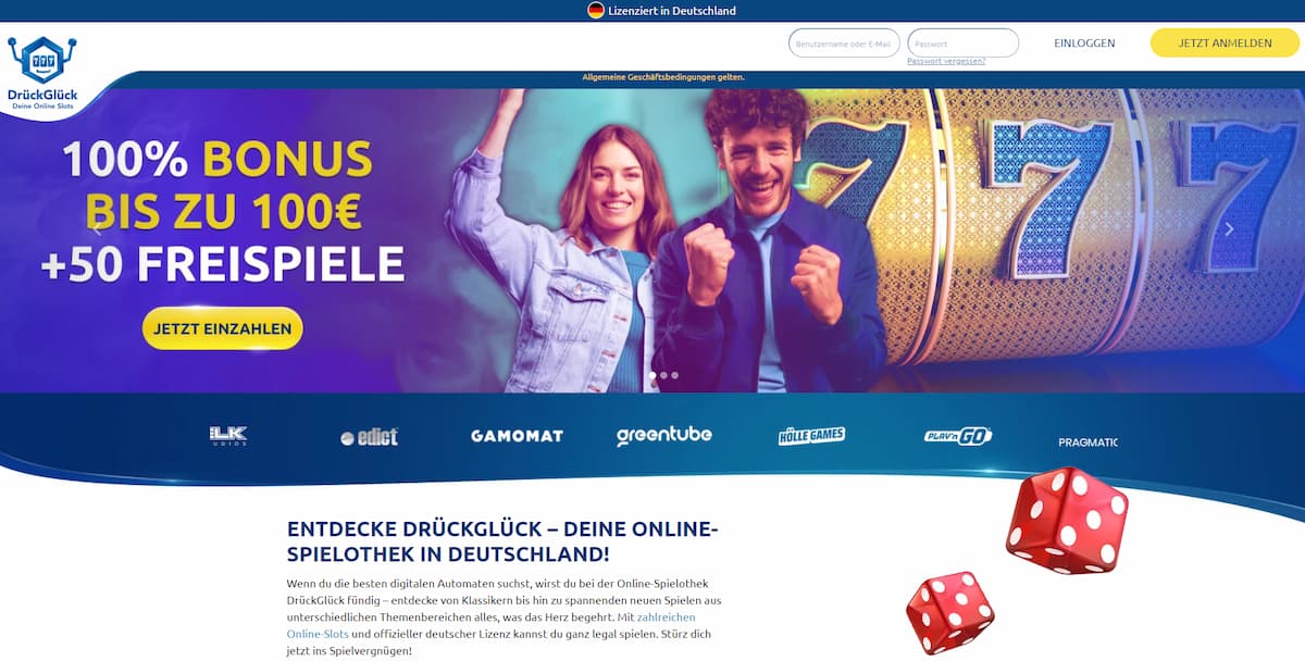 DrückGlück Bitcoin Casino