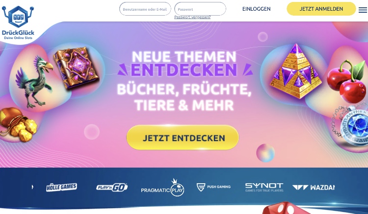 drückglück paysafecard casino