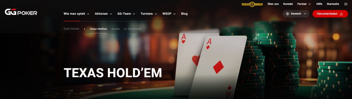 GGpoker-Texas hold’em