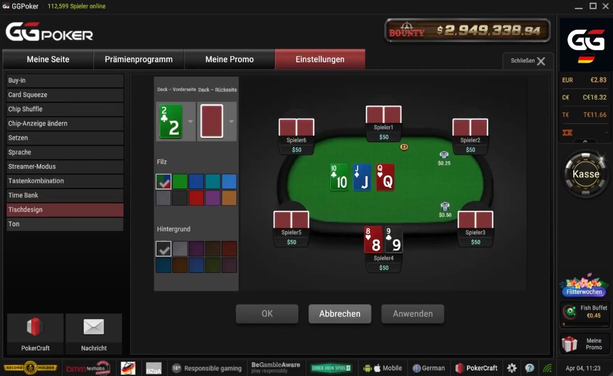 Poker spielen GGPoker