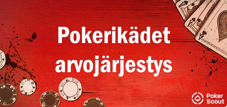 Pokerikäsien arvojärjestys