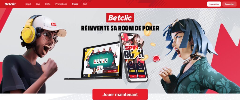 Betclic app de poker mobile