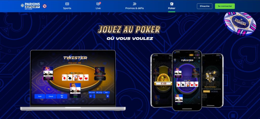 application mobile de parions sport