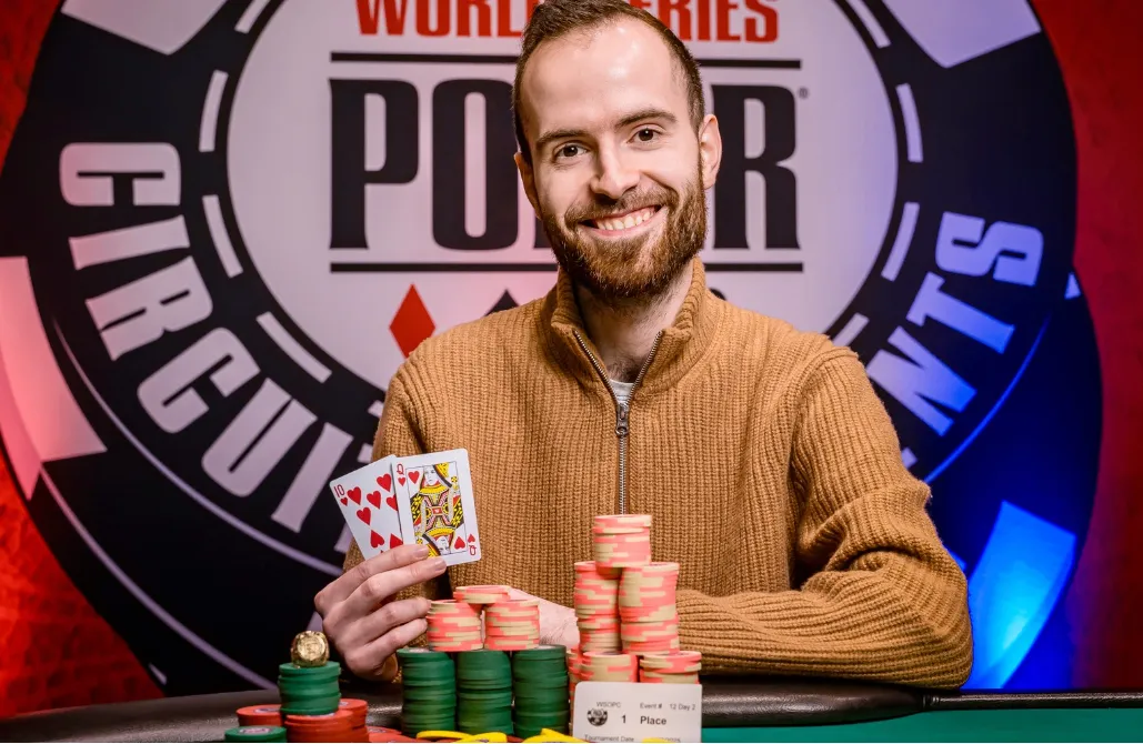 Florian Pesce sacré : Première bague WSOP Circuit pour le Français