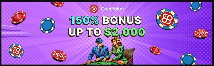 Coinpoker 初回入金ボーナス