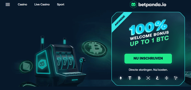 BetPanda.io - een van de beste crypto casino's Nederland