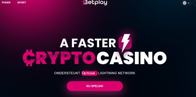 Betplay snel crypto casino Nederland 