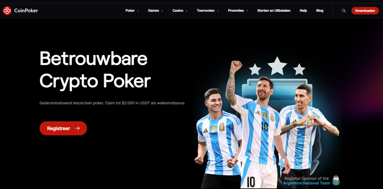 CoinPoker - beste crypto casino Nederland