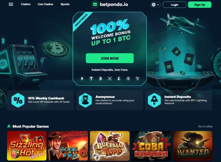 Betpanda, beste crypto poker sites