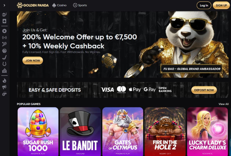 Golden Panda, iDEAL casinos