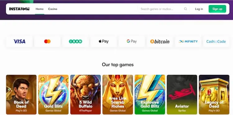 Instaspin best uitbetalende online casino