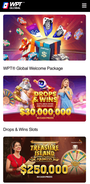 Bonus hos WPT Global