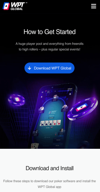 WPT Global app