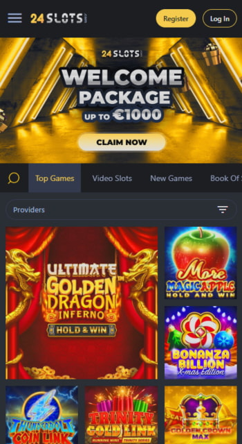 24slots casino hemsida på mobilen