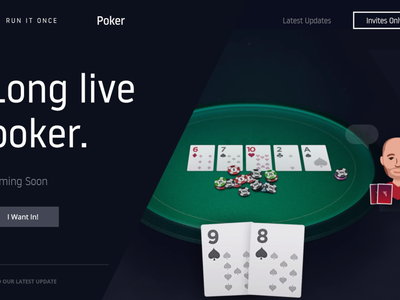 Run It Once Poker Announces Public Launch Date