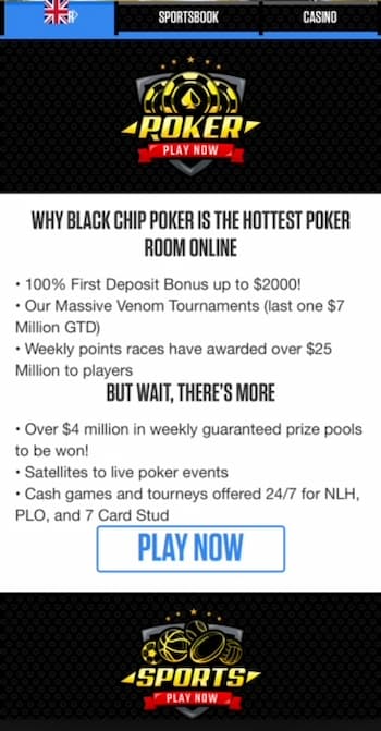 Best Crypto Poker Sites Black Chip Poker homepage