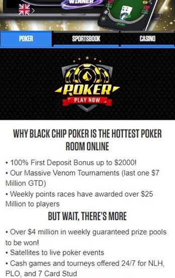 Best Poker Apps Black Chip Poker homepage