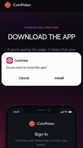 Best Poker Apps CoinPoker Download the App