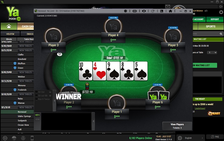 Ya Poker - UK Poker Sites