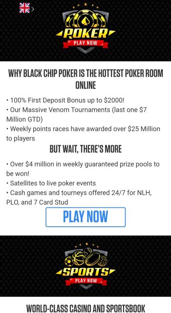 Delaware Online Poker Black Chip Poker homepage