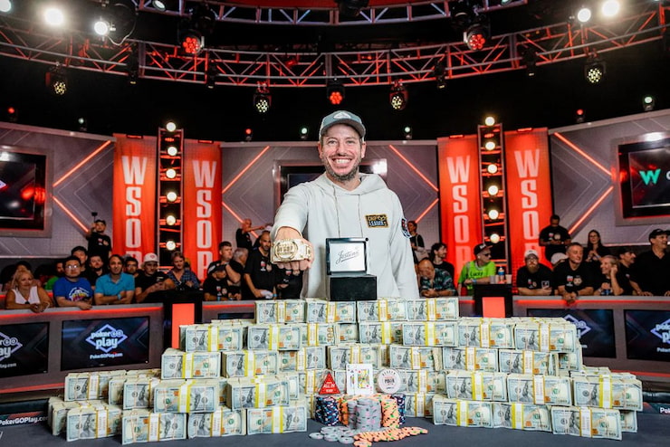 2023 WSOP Main Event winner Daniel Weinman