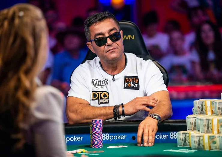 2019 WSOP Main Event winner Hossein Ensan