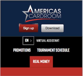 ACR Poker Michigan Site Homepage