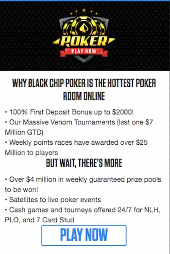 Black Chip Poker Michigan Site