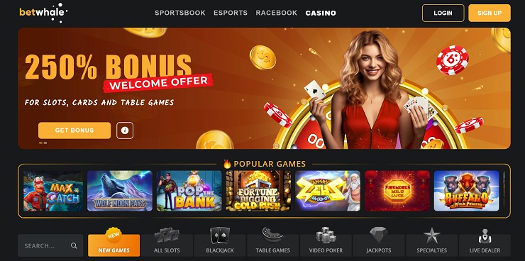 BetWhale California Online Casino