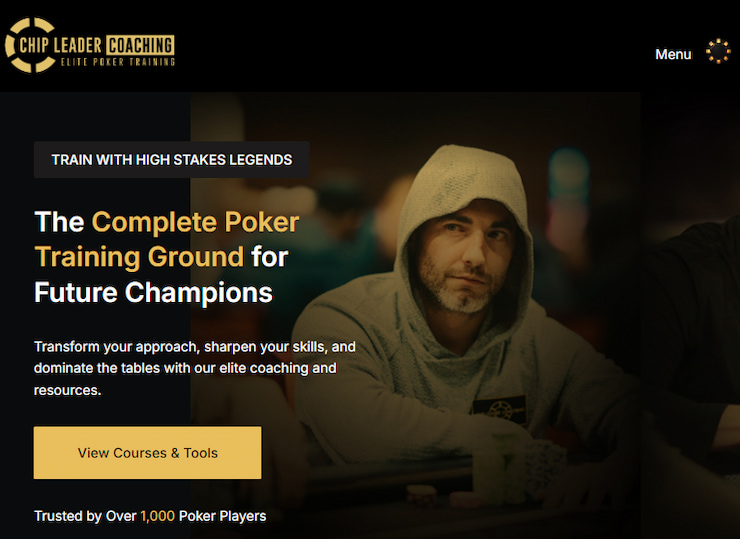 Chip Leader Coaching website