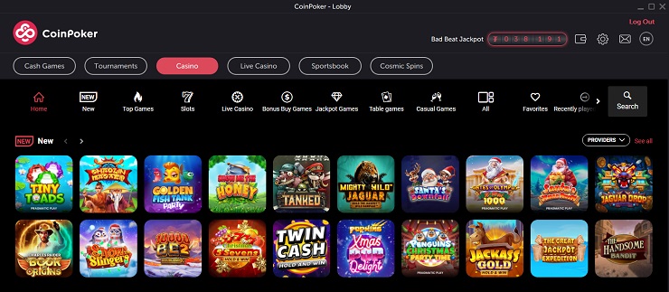 CoinPoker Online Casino California