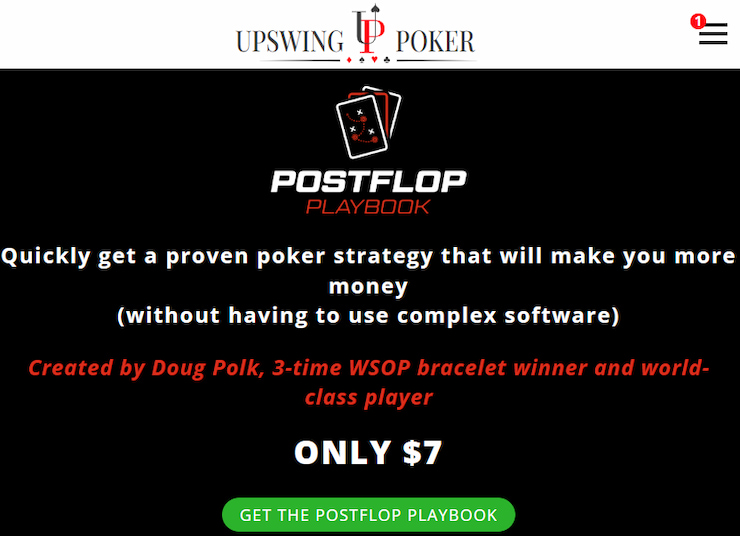 Postflop Playbook poker course at Upswing Poker