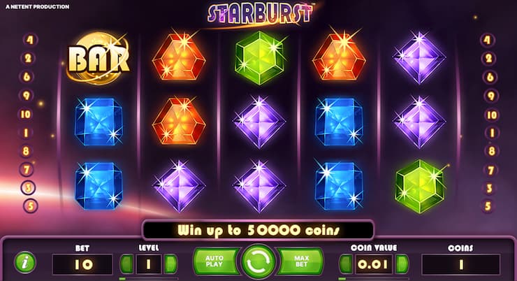 Starburst online slot for real money