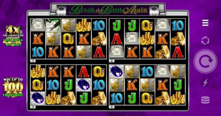 Breaak Da Bank Again 4tune Reels online slot