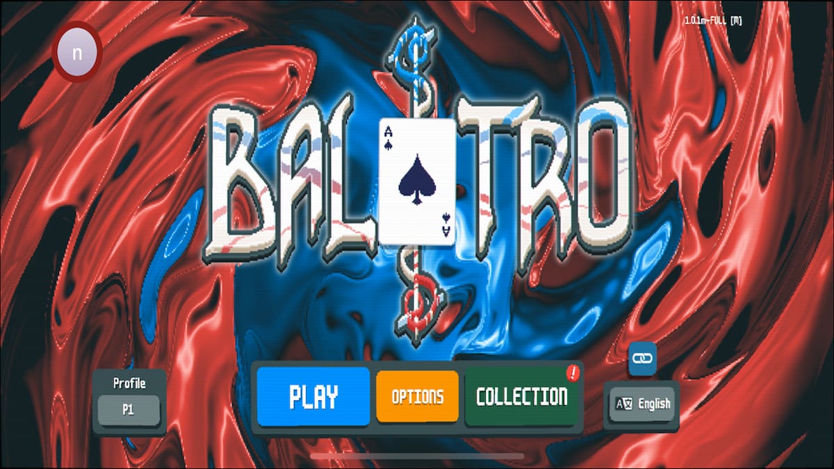 Poker-based game Balatro