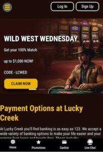 lucky creek new york online casino