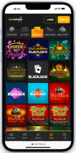 ny blackjack betwhale casino