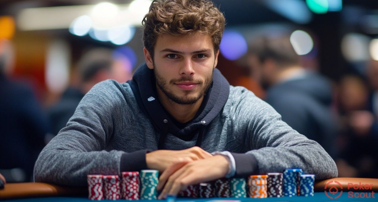 A player who knows his poker probabilities and poker hand odds.