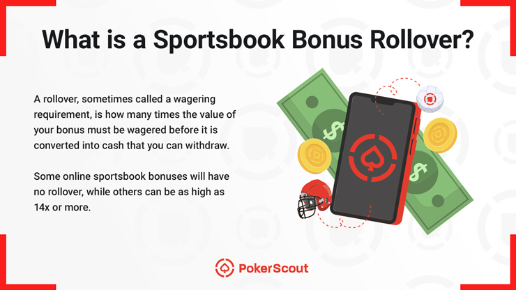 Sportsbook bonus rollover