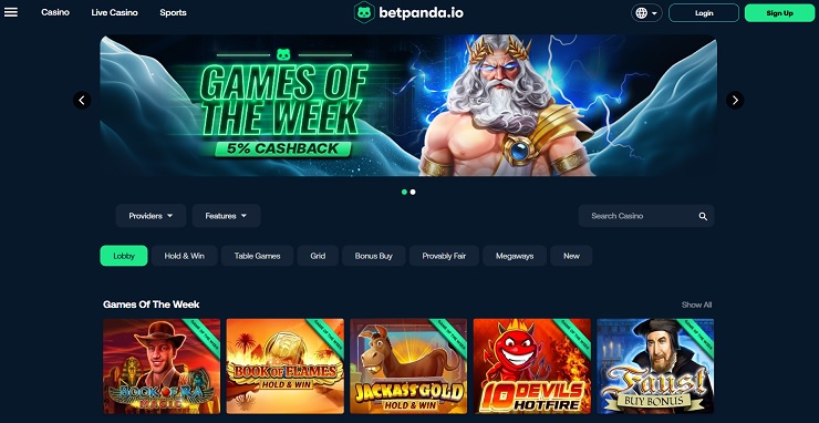 BetPanda Crypto Casino