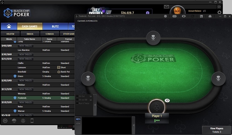 Black Chip Poker Australia Online