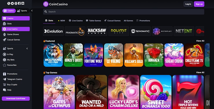 CoinCasino Crypto Casino