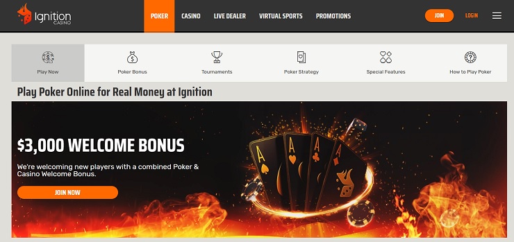 Ignition Online Poker Australia