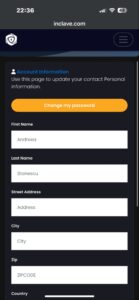 Inclave Casinos Configure your Inclave Profile