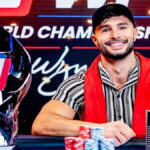 Zak VanKeuren celebrates his WPT Prime Championship win