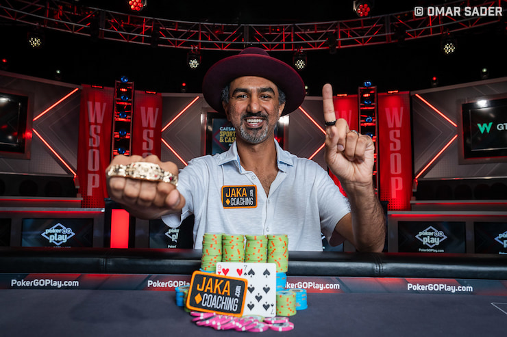 Faraz Jaka Wins a WSOP Bracelet in 2023