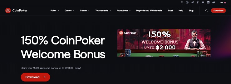 CoinPoker Online Poker Bonus