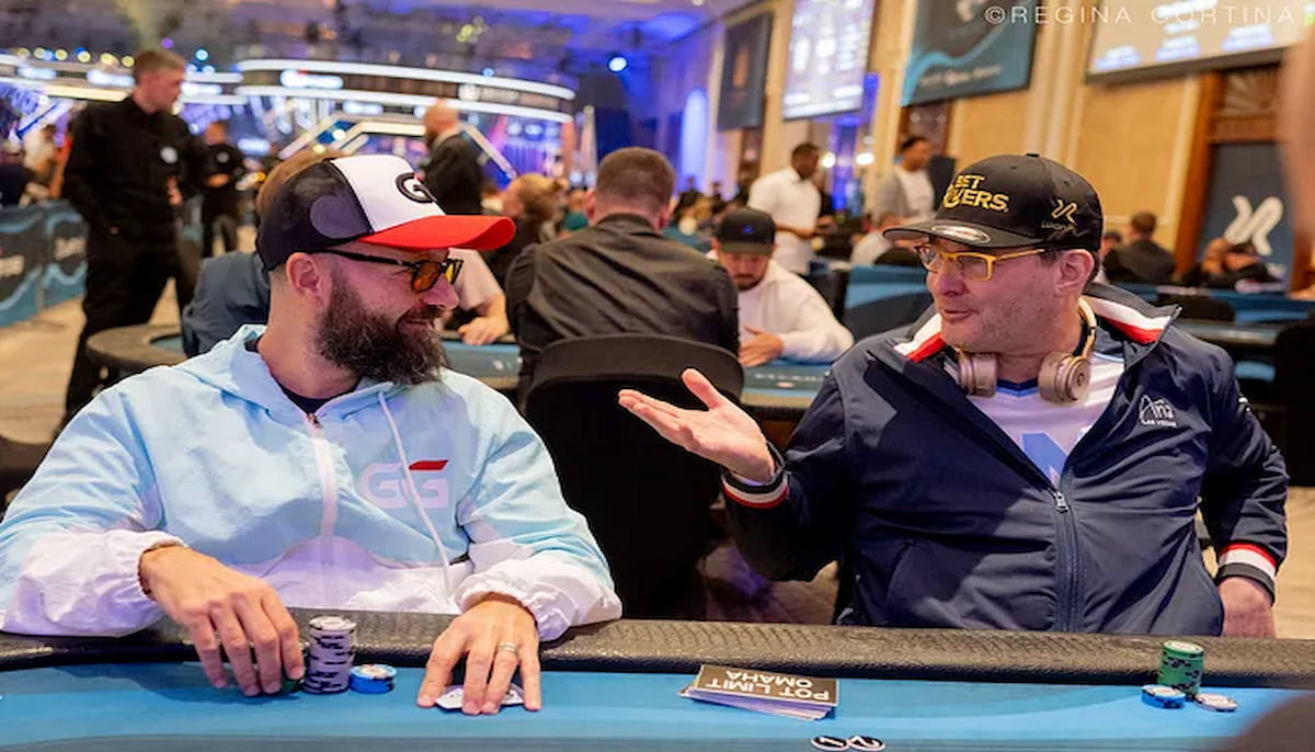 Daniel Negreanu and Phil Hellmuth