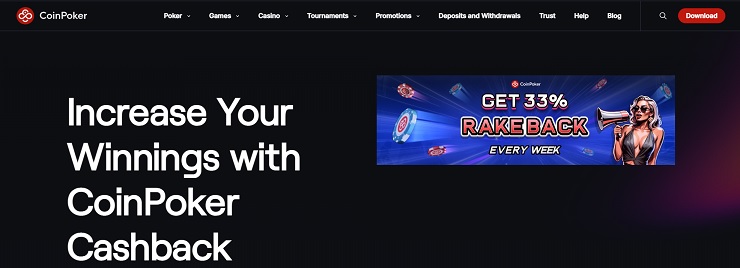 CoinPoker Rakeback Deal