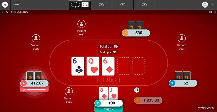 Ignition Poker - Softest Poker Sites